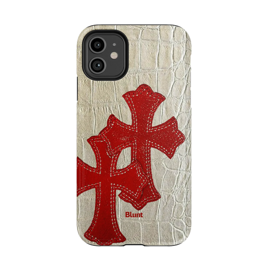 Crimson Creed iPhone Case