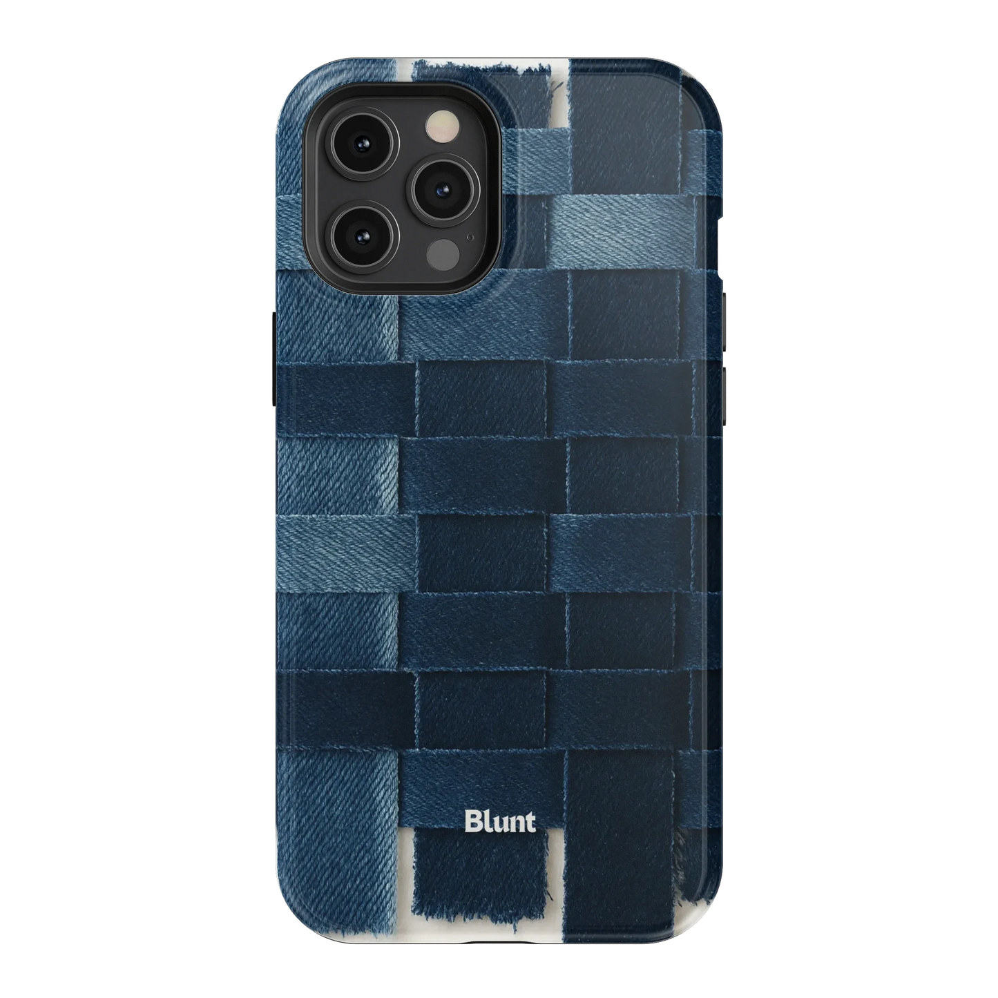 Indigo Weave iPhone Case