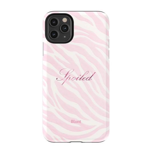 Spoiled Pink Zebra iPhone Case