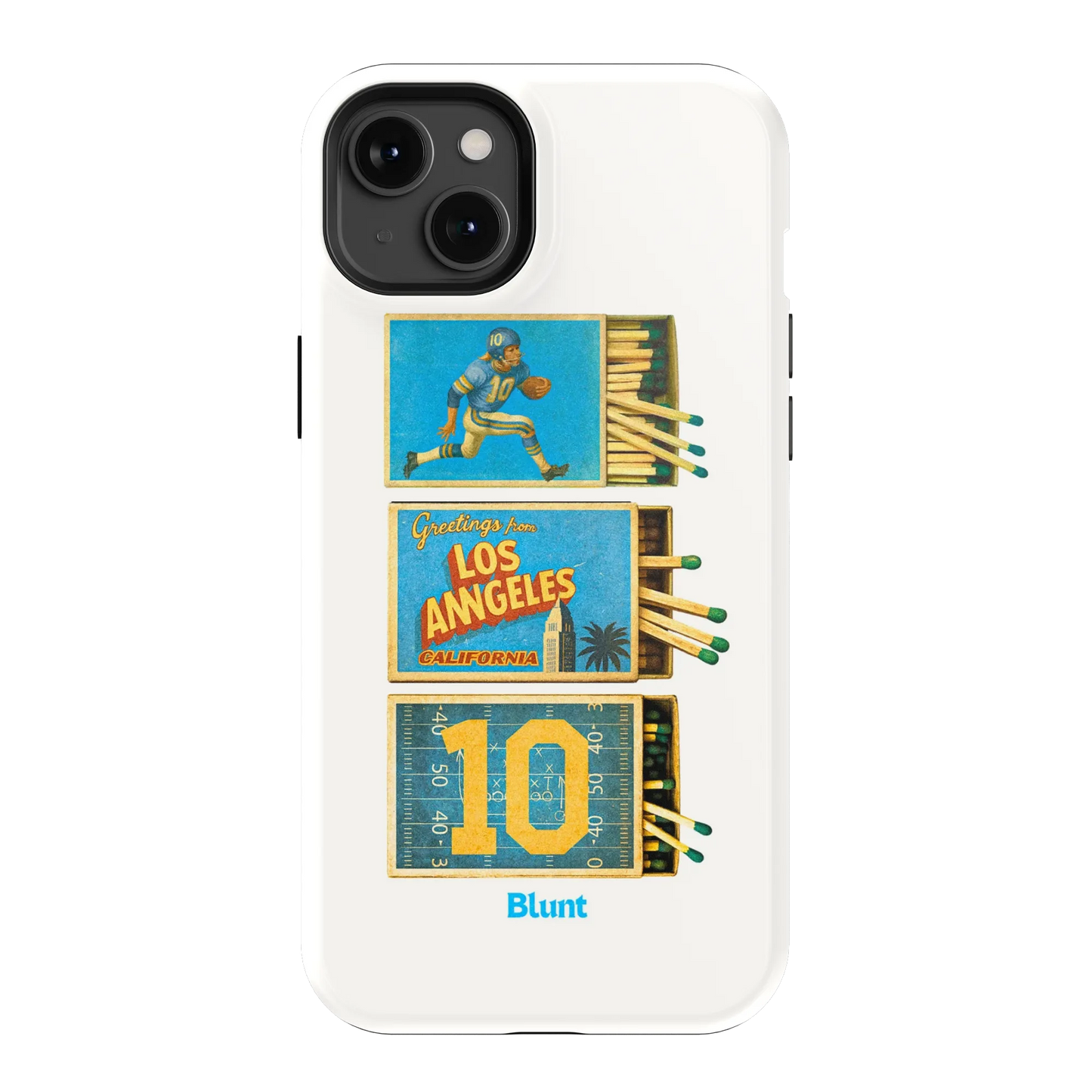 LA Coast Football iPhone Case