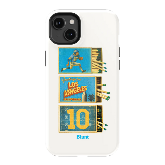 LA Coast Football iPhone Case