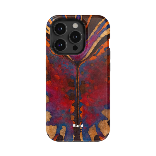 Molten Veins iPhone Case