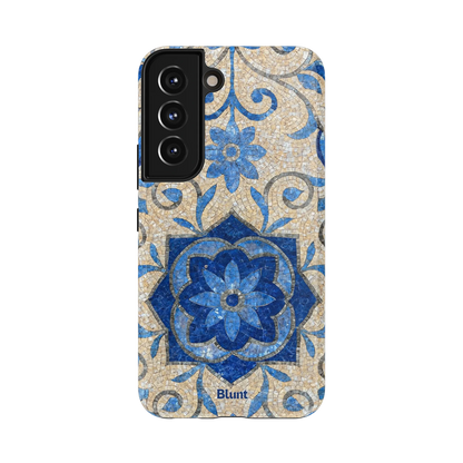 Blue Bloom Samsung Case