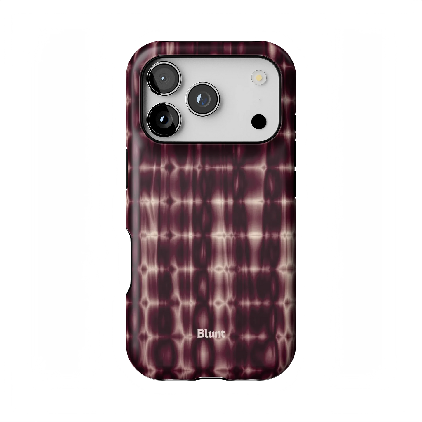 Purple Ripple iPhone Case
