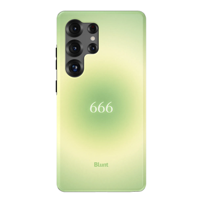 Orbit Green Samsung Case