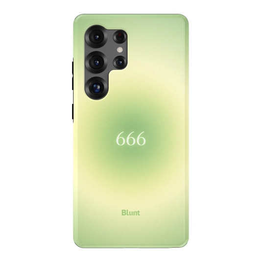 Orbit Green Samsung Case