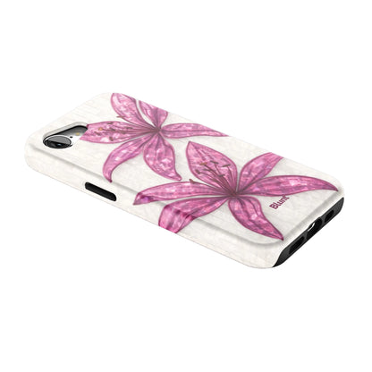 Purple-Floral-Luster-iphone-case-iPhone 16 E-2