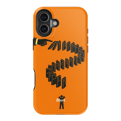Domino Run iPhone Case