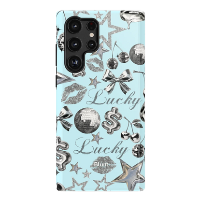 Lucky Baby Blue Samsung Case