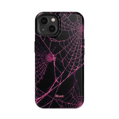 Pink Web iPhone Case