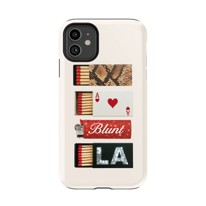 Cream Match iPhone Case