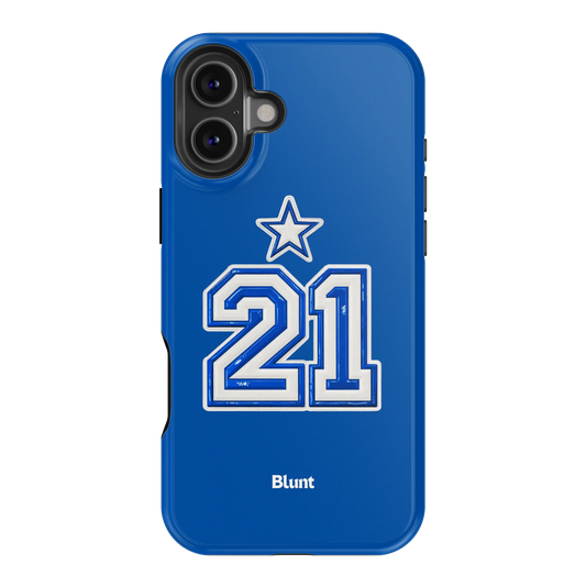 Blue All Star iPhone Case