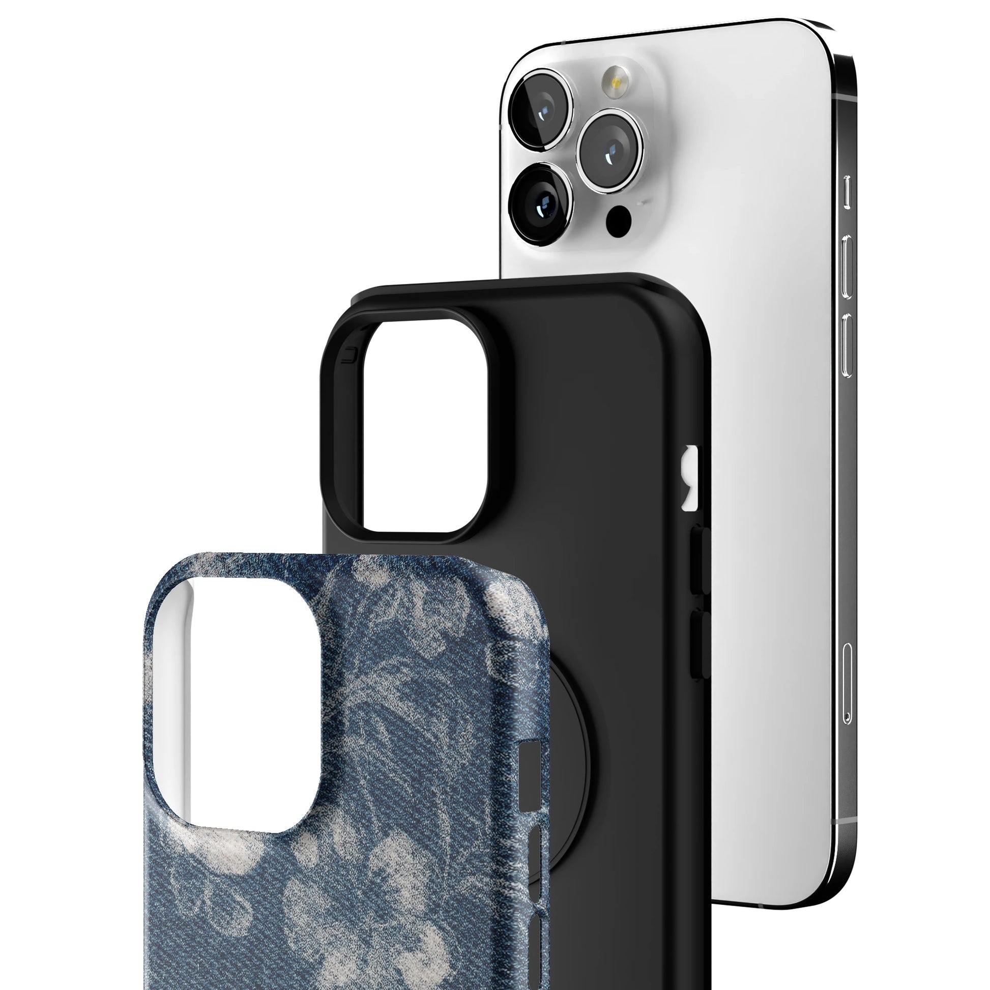 Denim Bloom iPhone Case gallery - Iphone_13_Pro_Max_3