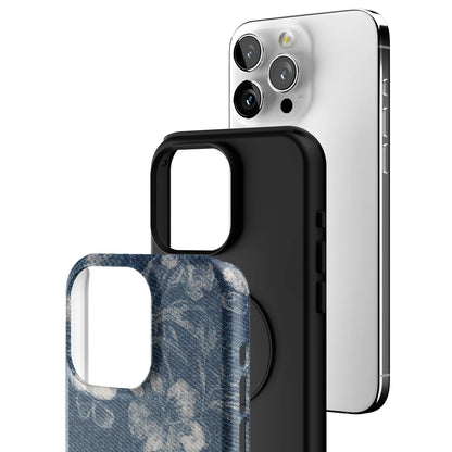 Denim Bloom iPhone Case gallery - Iphone_15_Pro_Max_3