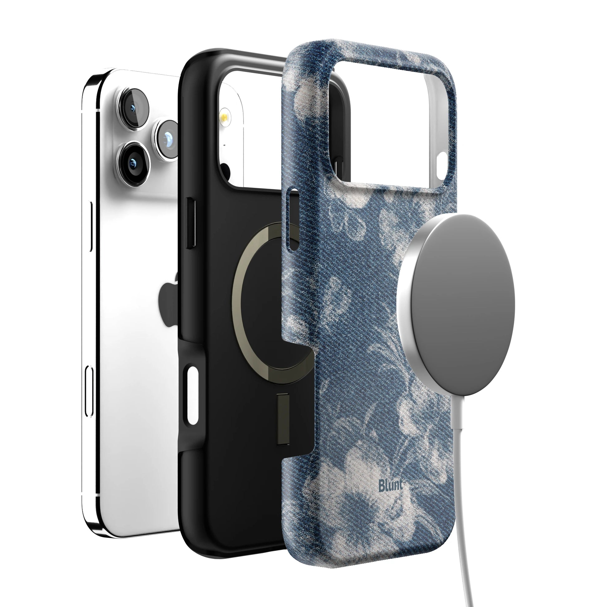 Denim Bloom iPhone Case gallery - Iphone_17_Pro_Max_4