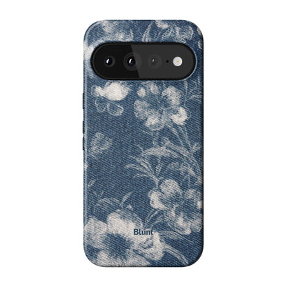 Denim Bloom Pixel Case - Blunt Cases