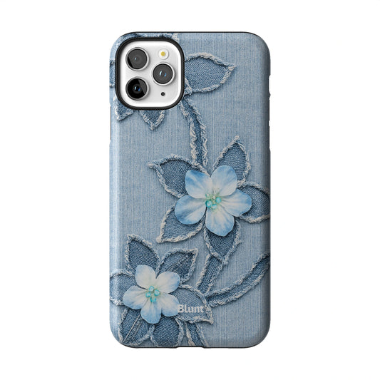 Denim Blue Bloom iPhone Case gallery - Iphone_11_Pro_Max_1