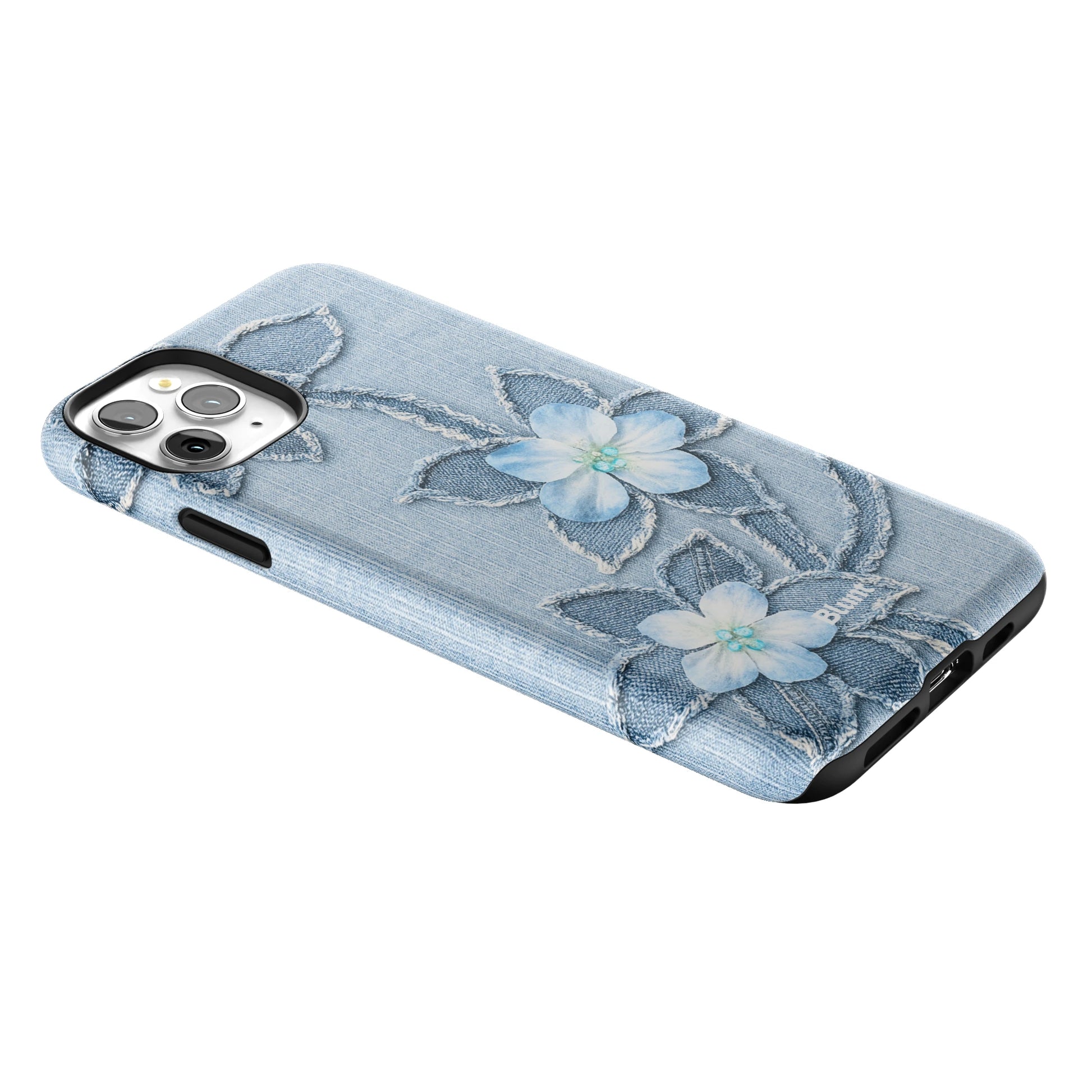Denim Blue Bloom iPhone Case gallery - Iphone_11_Pro_Max_2