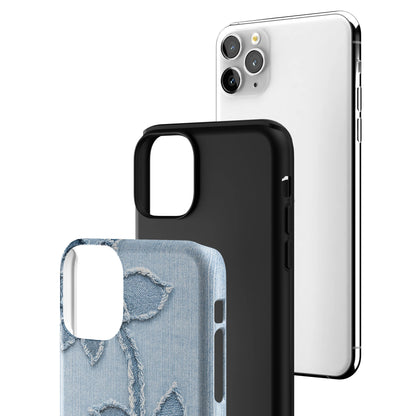 Denim Blue Bloom iPhone Case gallery - Iphone_11_Pro_Max_3