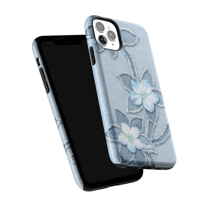 Denim Blue Bloom iPhone Case gallery - Iphone_11_Pro_Max_6