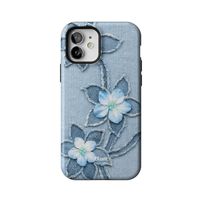 Denim Blue Bloom iPhone Case gallery - Iphone_12_Iphone_1