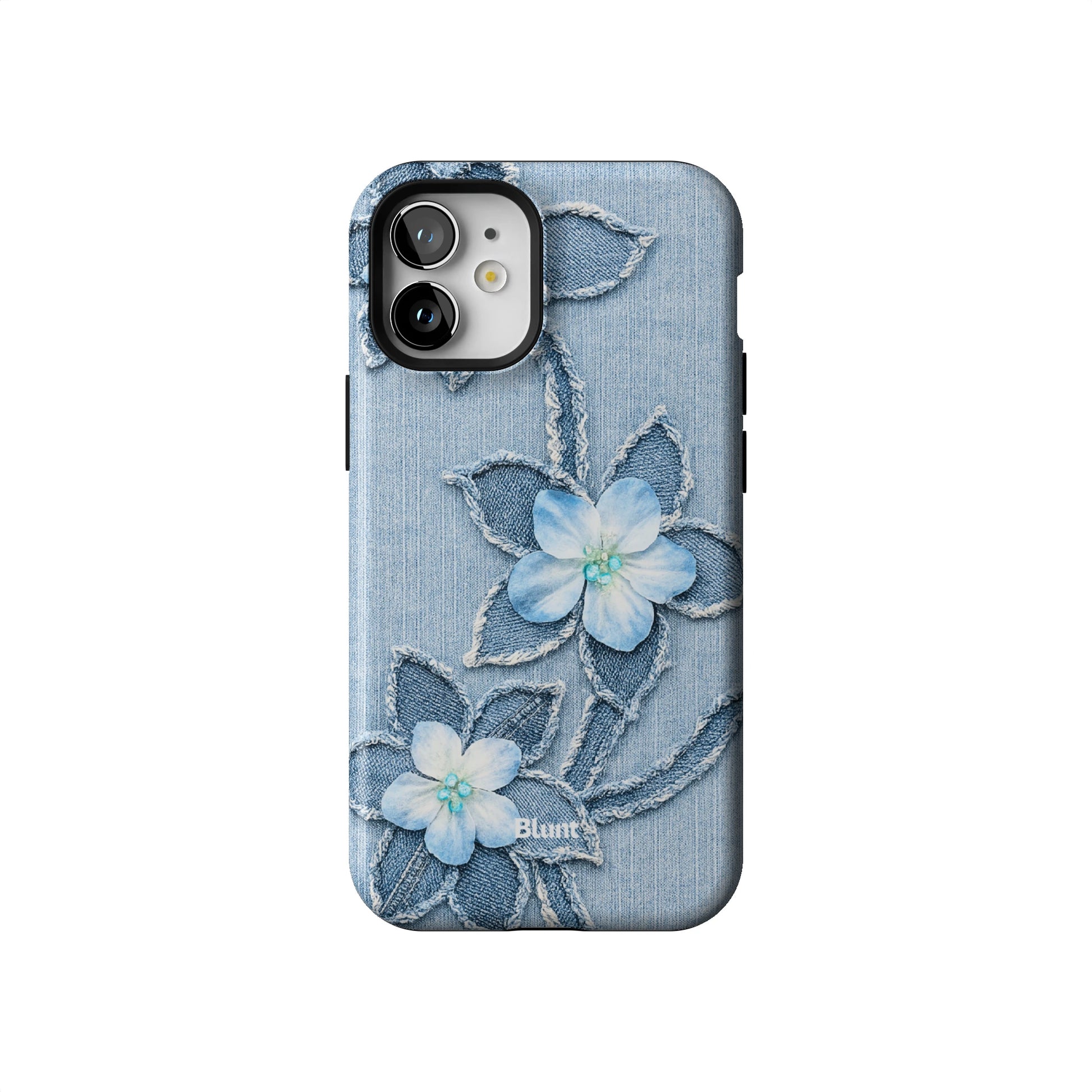 Denim Blue Bloom iPhone Case gallery - Iphone_12_Mini_Air_Plus_1
