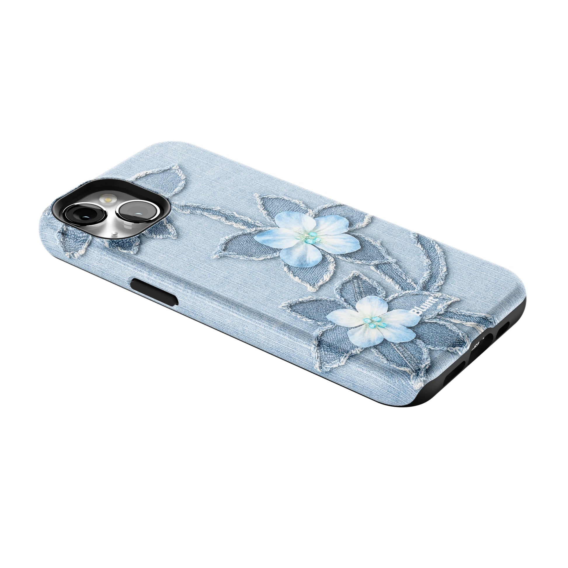 Denim Blue Bloom iPhone Case gallery - Iphone_13_Iphone_2