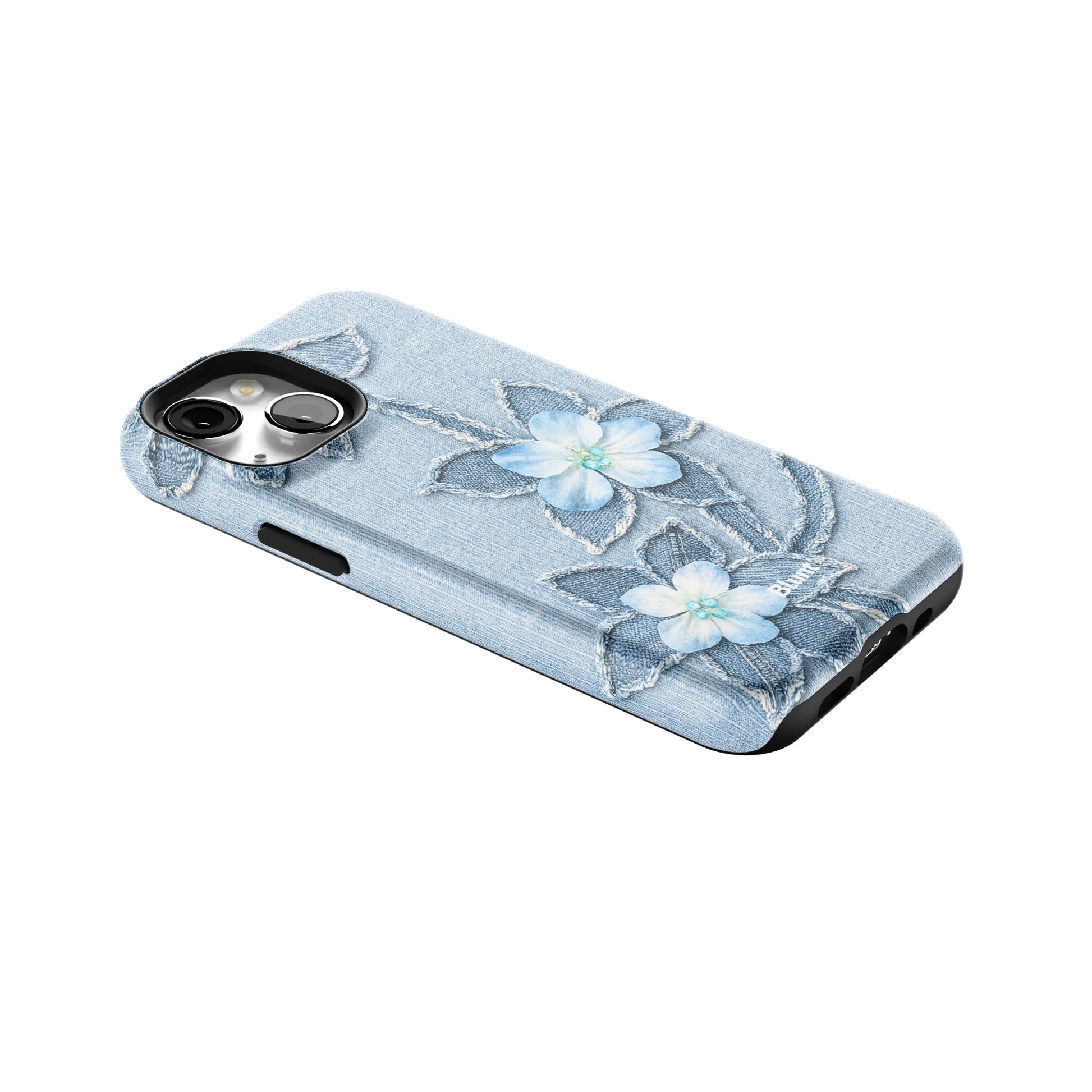 Denim Blue Bloom iPhone Case gallery - Iphone_13_Mini_Air_Plus_2