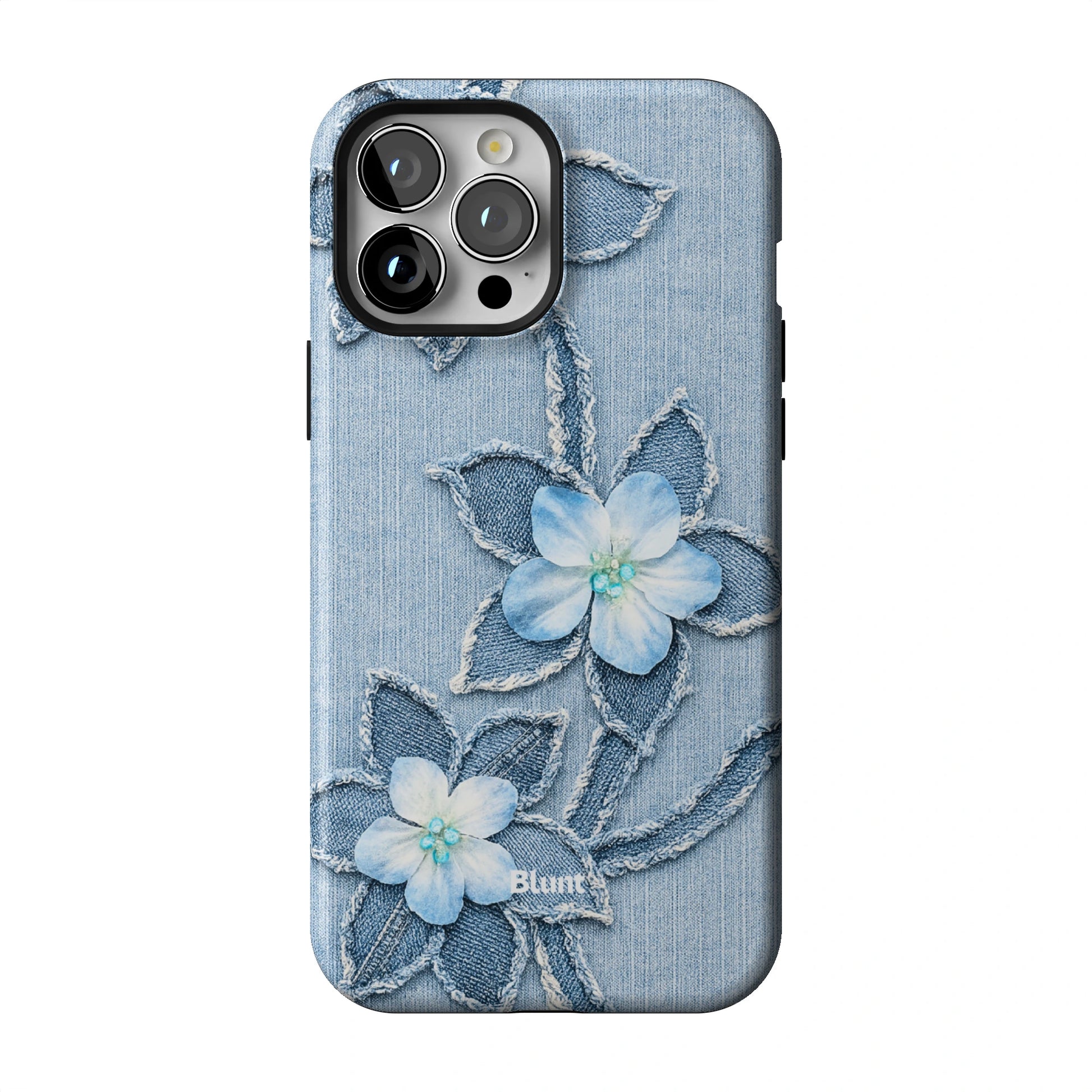 Denim Blue Bloom iPhone Case gallery - Iphone_13_Pro_Max_1