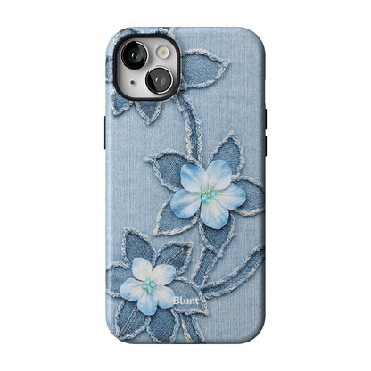Denim Blue Bloom iPhone Case gallery - Iphone_14_Mini_Air_Plus_1