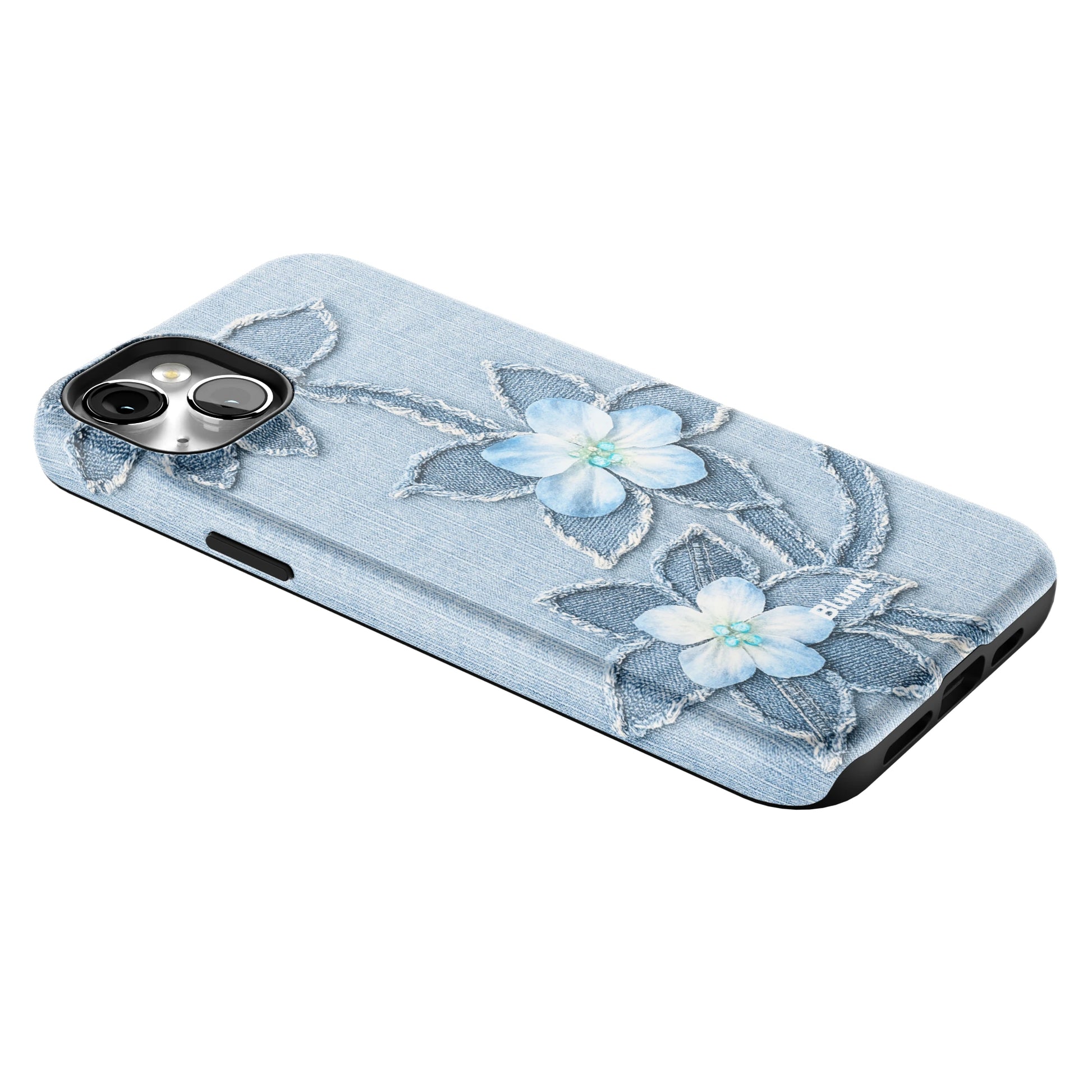 Denim Blue Bloom iPhone Case gallery - Iphone_14_Mini_Air_Plus_2