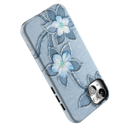 Denim Blue Bloom iPhone Case gallery - Iphone_14_Mini_Air_Plus_5