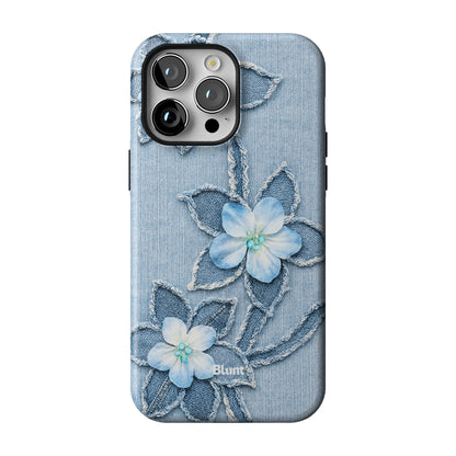Denim Blue Bloom iPhone Case gallery - Iphone_14_Pro_Max_1