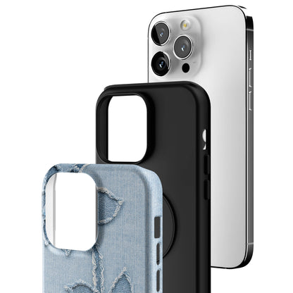Denim Blue Bloom iPhone Case gallery - Iphone_14_Pro_Max_3