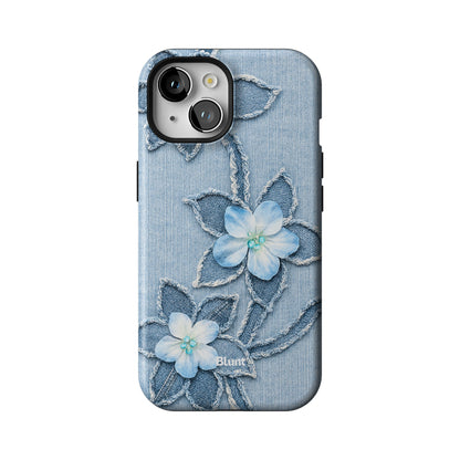 Denim Blue Bloom iPhone Case gallery - Iphone_15_Iphone_1