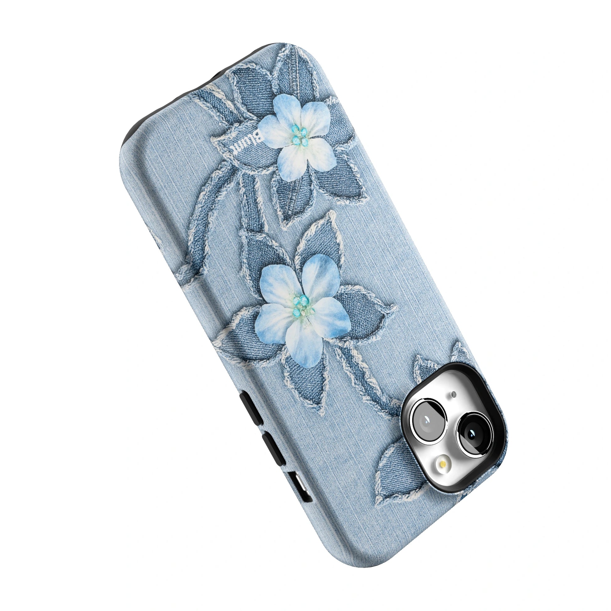 Denim Blue Bloom iPhone Case gallery - Iphone_15_Iphone_5