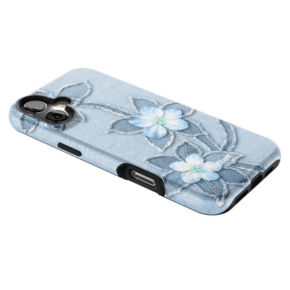 Denim Blue Bloom iPhone Case gallery - Iphone_16_Mini_Air_Plus_2