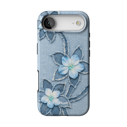 Denim Blue Bloom iPhone Case gallery - Iphone_17_Air_1