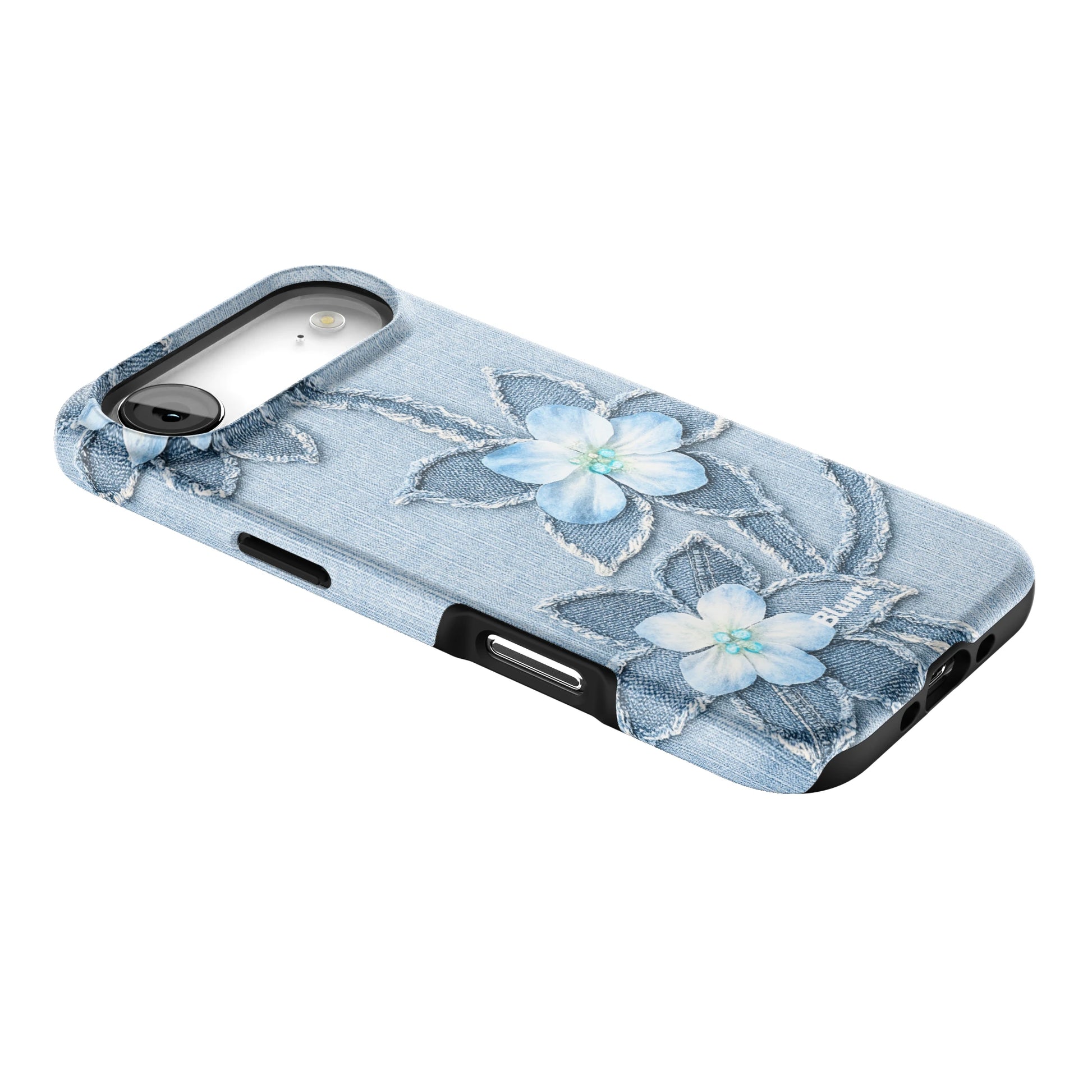 Denim Blue Bloom iPhone Case gallery - Iphone_17_Air_2