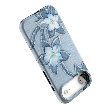 Denim Blue Bloom iPhone Case gallery - Iphone_17_Air_5