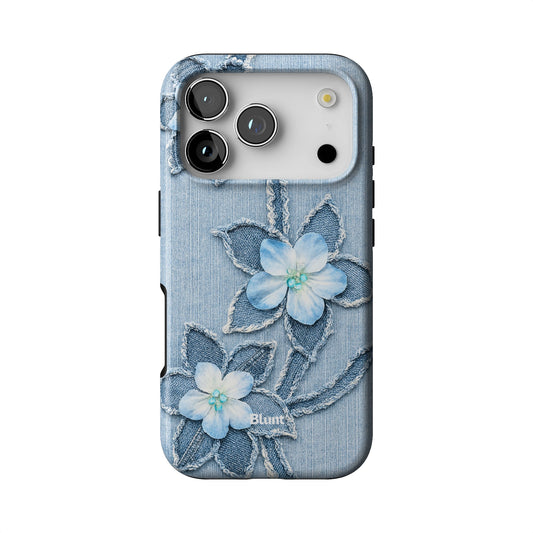 Denim Blue Bloom iPhone Case gallery - Iphone_17_Pro_1
