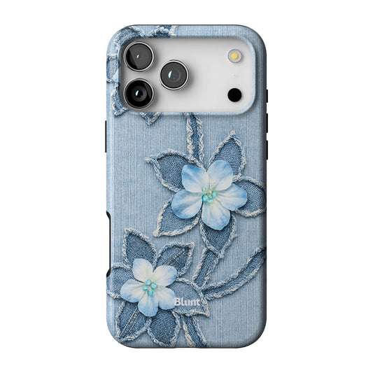 Denim Blue Bloom iPhone Case gallery - Iphone_17_Pro_Max_1