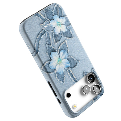Denim Blue Bloom iPhone Case gallery - Iphone_17_Pro_Max_5