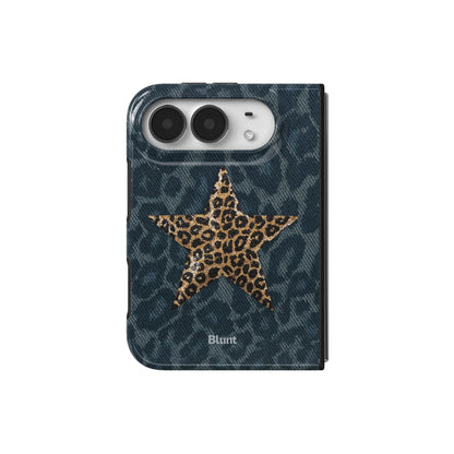 denim-cheetah-iphone-case iPhone 18 Duo case, view 2