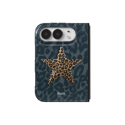 denim-cheetah-iphone-case iPhone 18 Duo case, view 2