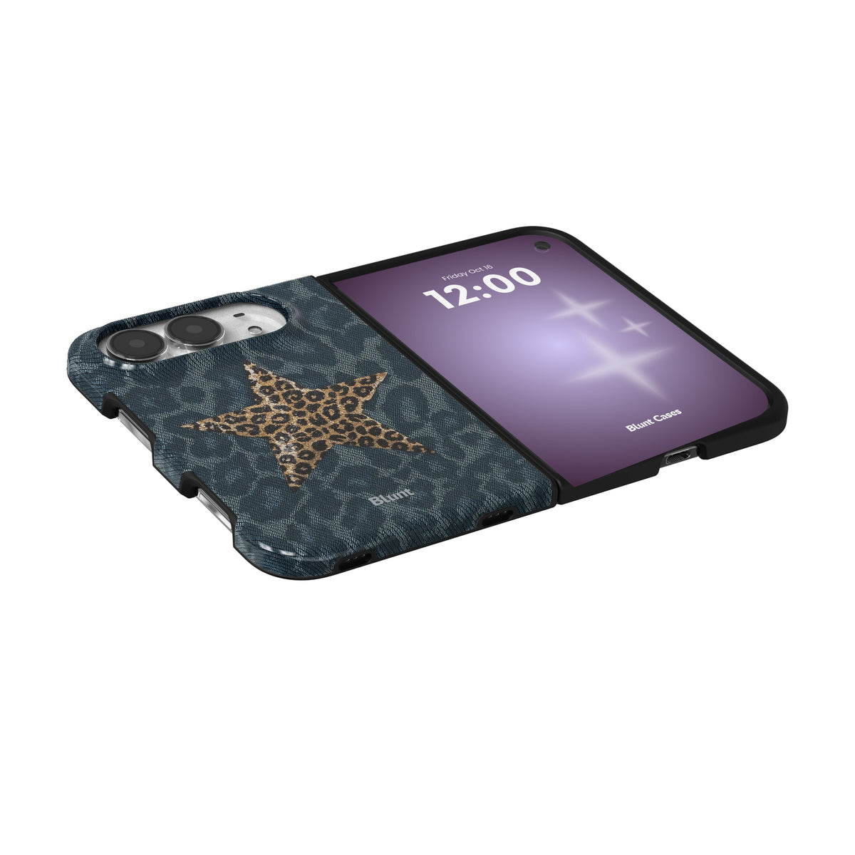 denim-cheetah-iphone-case iPhone 18 Duo case, view 5