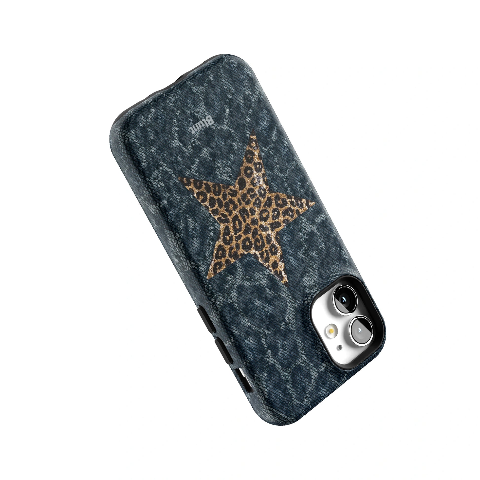 Denim Cheetah iPhone Case gallery - Iphone_12_Mini_Air_Plus_5