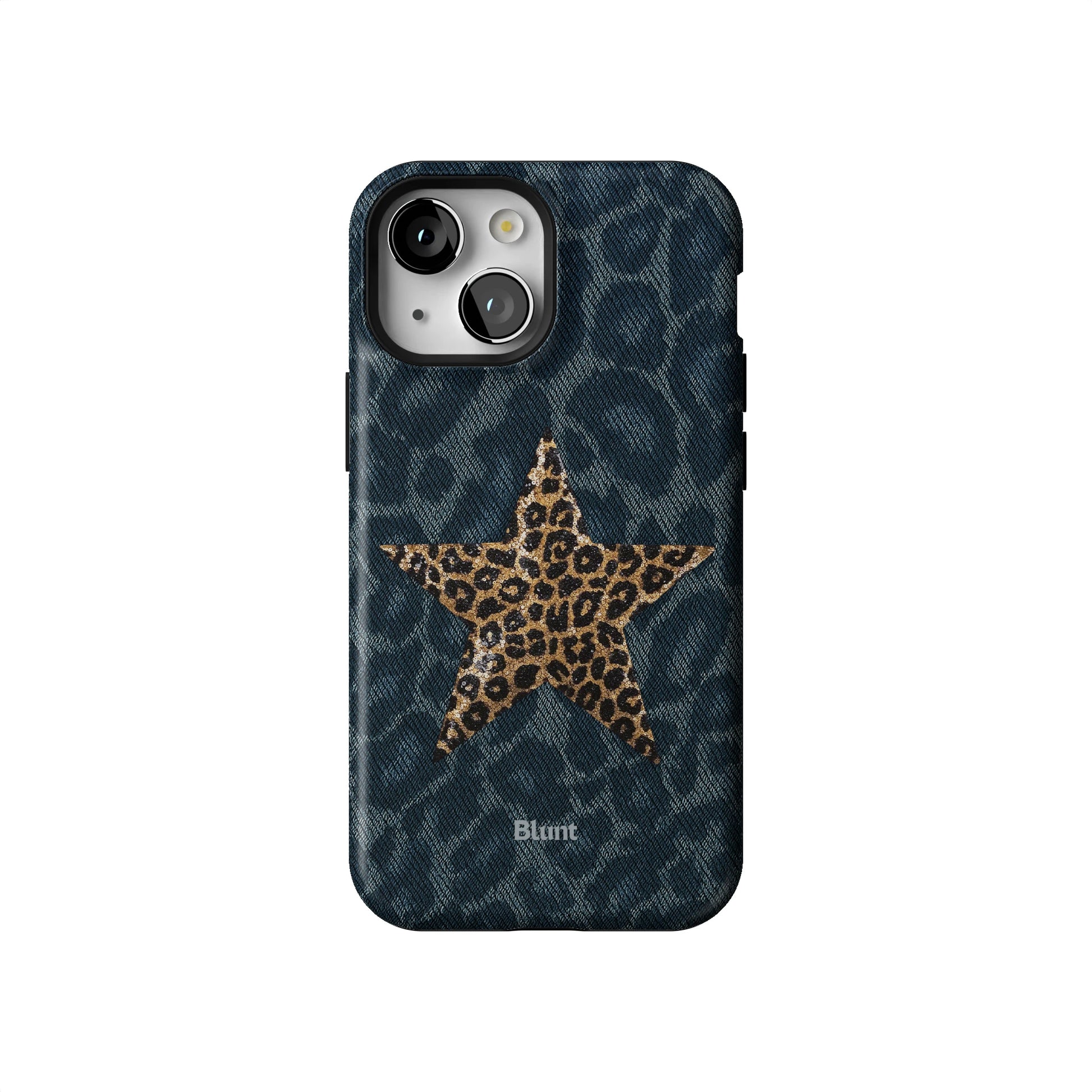 Denim Cheetah iPhone Case gallery - Iphone_13_Mini_Air_Plus_1