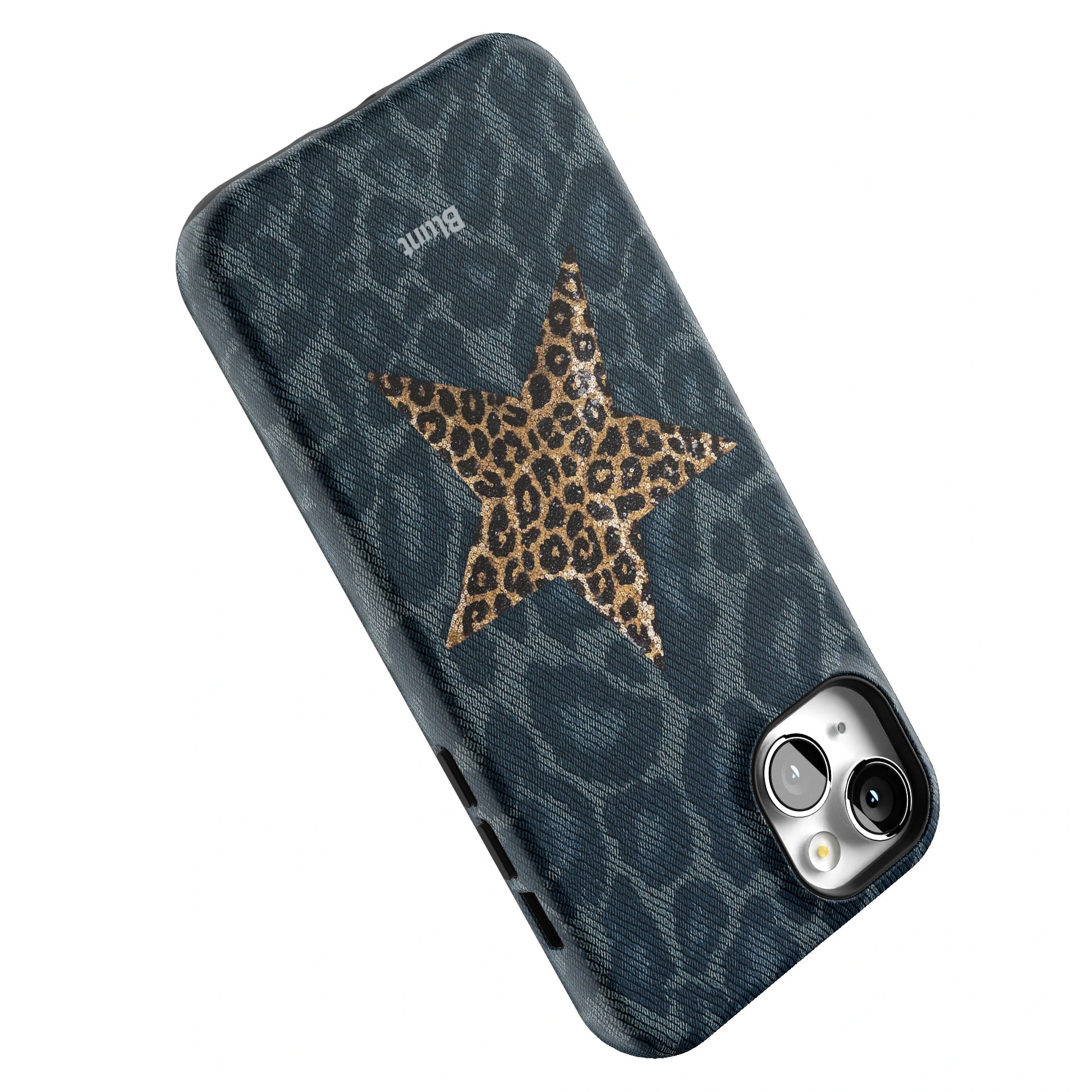 Denim Cheetah iPhone Case gallery - Iphone_14_Mini_Air_Plus_5