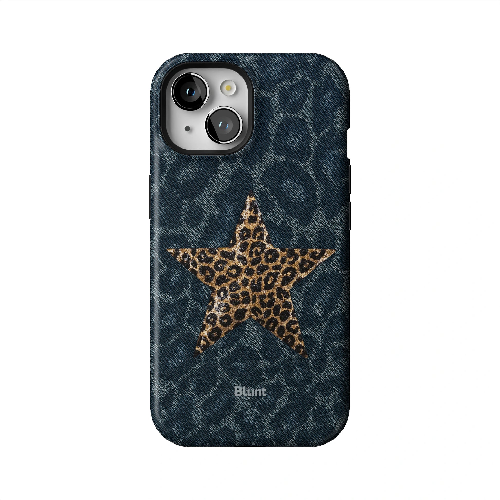 Denim Cheetah iPhone Case gallery - Iphone_15_Iphone_1